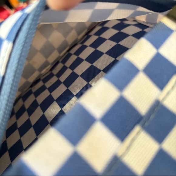 3/$10⚡️Blue & White Parkland Checkered Kids Backpack - Picture 13 of 16